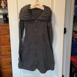 Prairie Underground Long Cloak Hoodie xs